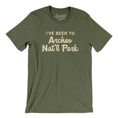 I've Been To Arches National Park Men/Unisex T-Shirt-Allegiant Goods Co. Vintage Sports Apparel