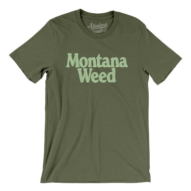 Montana Weed Men/Unisex T-Shirt-Allegiant Goods Co. Vintage Sports Apparel