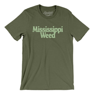Mississippi Weed Men/Unisex T-Shirt-Allegiant Goods Co. Vintage Sports Apparel