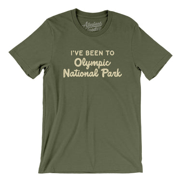 I've Been To Olympic National Park Men/Unisex T-Shirt-Allegiant Goods Co. Vintage Sports Apparel