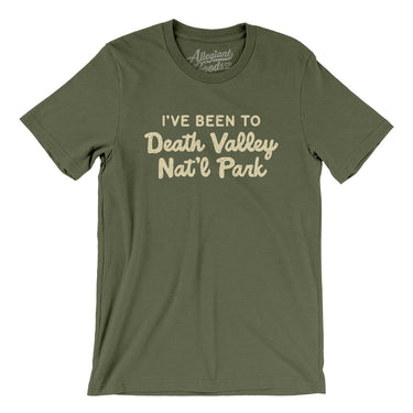 I've Been To Death Valley National Park Men/Unisex T-Shirt-Allegiant Goods Co. Vintage Sports Apparel