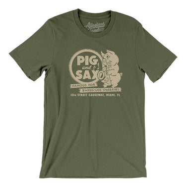 Pig and Sax Miami in Military Green Color