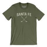 Santa Fe Golf Men/Unisex T-Shirt-Military Green-Allegiant Goods Co. Vintage Sports Apparel