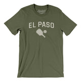 El Paso Pickleball Men/Unisex T-Shirt-Military Green-Allegiant Goods Co. Vintage Sports Apparel