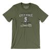 Sacramento Gilt Edge Men/Unisex T-Shirt-Military Green-Allegiant Goods Co. Vintage Sports Apparel