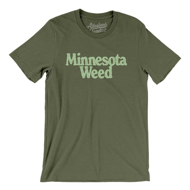 Minnesota Weed Men/Unisex T-Shirt-Allegiant Goods Co. Vintage Sports Apparel