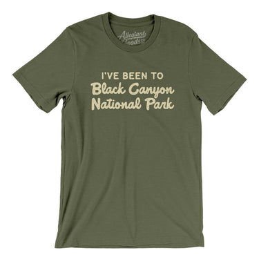 I've Been To Black Canyon National Park Men/Unisex T-Shirt-Allegiant Goods Co. Vintage Sports Apparel