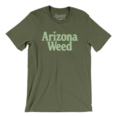 Arizona Weed Men/Unisex T-Shirt-Allegiant Goods Co. Vintage Sports Apparel