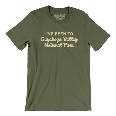 I've Been To Cuyahoga Valley National Park Men/Unisex T-Shirt-Allegiant Goods Co. Vintage Sports Apparel