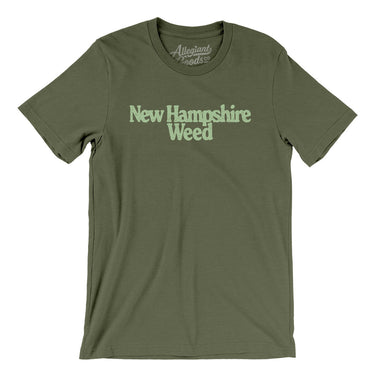 New Hampshire Weed Men/Unisex T-Shirt-Allegiant Goods Co. Vintage Sports Apparel