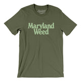 Maryland Weed Men/Unisex T-Shirt-Allegiant Goods Co. Vintage Sports Apparel