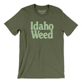 Idaho Weed Men/Unisex T-Shirt-Military Green-Allegiant Goods Co. Vintage Sports Apparel