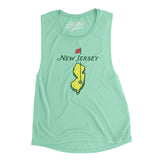 New Jersey Golf Women's Flowey Scoopneck Muscle Tank-Allegiant Goods Co. Vintage Sports Apparel