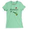 Hawaii Golf Women's T-Shirt-Mint-Allegiant Goods Co. Vintage Sports Apparel