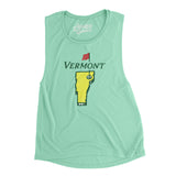 Vermont Golf Women's Flowey Scoopneck Muscle Tank-Allegiant Goods Co. Vintage Sports Apparel