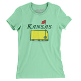 Kansas Golf Women's T-Shirt-Allegiant Goods Co. Vintage Sports Apparel