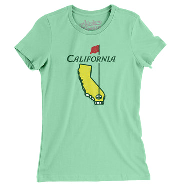 California Golf Women's T-Shirt-Allegiant Goods Co. Vintage Sports Apparel