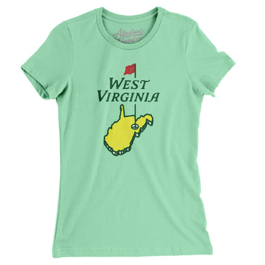 West Virginia Golf Women's T-Shirt-Allegiant Goods Co. Vintage Sports Apparel