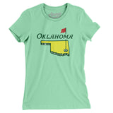 Oklahoma Golf Women's T-Shirt-Allegiant Goods Co. Vintage Sports Apparel