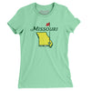 Missouri Golf Women's T-Shirt-Mint-Allegiant Goods Co. Vintage Sports Apparel