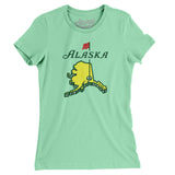 Alaska Golf Women's T-Shirt-Allegiant Goods Co. Vintage Sports Apparel