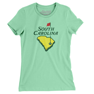 South Carolina Golf Women's T-Shirt-Allegiant Goods Co. Vintage Sports Apparel