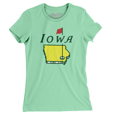 Iowa Golf Women's T-Shirt-Allegiant Goods Co. Vintage Sports Apparel