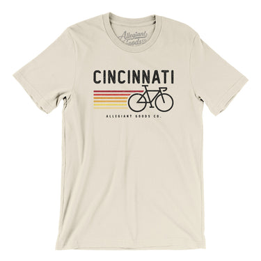 Cincinnati Cycling Men/Unisex T-Shirt-Allegiant Goods Co. Vintage Sports Apparel
