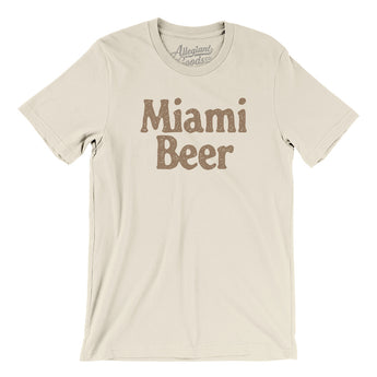 Miami Beer Men/Unisex T-Shirt-Allegiant Goods Co. Vintage Sports Apparel