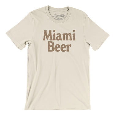 Miami Beer Men/Unisex T-Shirt-Allegiant Goods Co. Vintage Sports Apparel