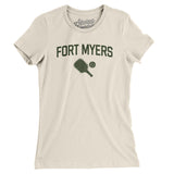 Fort Myers Pickleball Women's T-Shirt-Natural-Allegiant Goods Co. Vintage Sports Apparel