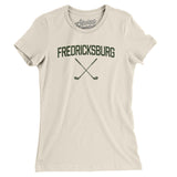 Fredericksburg Golf Women's T-Shirt-Natural-Allegiant Goods Co. Vintage Sports Apparel