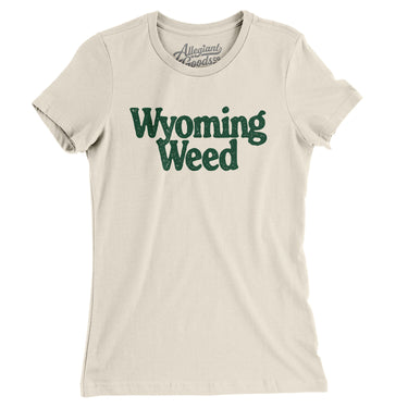 Wyoming Weed Women's T-Shirt-Allegiant Goods Co. Vintage Sports Apparel