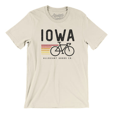 Iowa Cycling Men/Unisex T-Shirt-Allegiant Goods Co. Vintage Sports Apparel