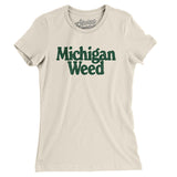 Michigan Weed Women's T-Shirt-Allegiant Goods Co. Vintage Sports Apparel