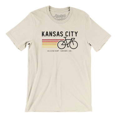 Kansas City Cycling Men/Unisex T-Shirt-Allegiant Goods Co. Vintage Sports Apparel