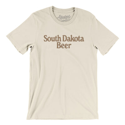 South Dakota Beer Men/Unisex T-Shirt-Natural-Allegiant Goods Co. Vintage Sports Apparel