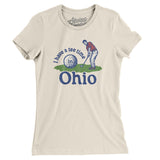 I Have A Tee Time In Ohio Women's T-Shirt-Natural-Allegiant Goods Co. Vintage Sports Apparel