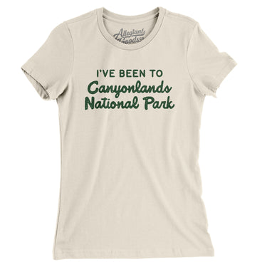 I've Been To Canyonlands National Park Women's T-Shirt-Allegiant Goods Co. Vintage Sports Apparel