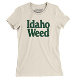 Idaho Weed Women's T-Shirt-Natural-Allegiant Goods Co. Vintage Sports Apparel