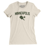 Minneapolis Pickleball Women's T-Shirt-Natural-Allegiant Goods Co. Vintage Sports Apparel