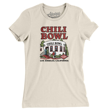 Chili Bowl Women's T-Shirt-Natural-Allegiant Goods Co. Vintage Sports Apparel