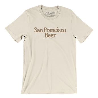 San Francisco Beer Men/Unisex T-Shirt-Allegiant Goods Co. Vintage Sports Apparel