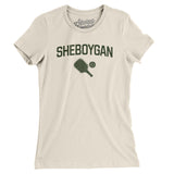 Sheboygan Pickleball Women's T-Shirt-Natural-Allegiant Goods Co. Vintage Sports Apparel