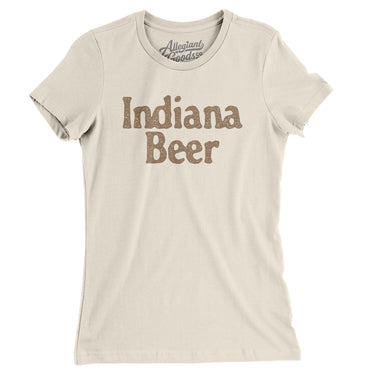 Indiana Beer Women's T-Shirt-Allegiant Goods Co. Vintage Sports Apparel