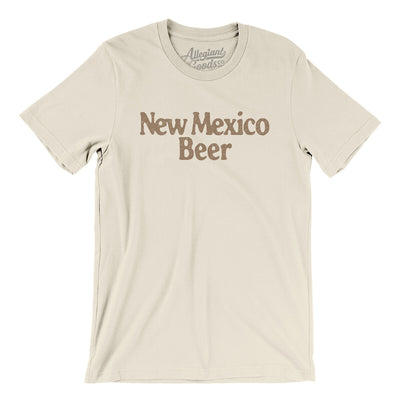 New Mexico Beer Men/Unisex T-Shirt-Natural-Allegiant Goods Co. Vintage Sports Apparel