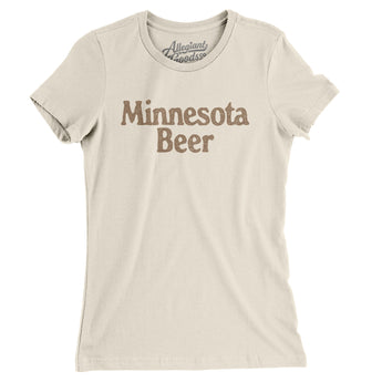 Minnesota Beer Women's T-Shirt-Allegiant Goods Co. Vintage Sports Apparel