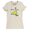 New York Golf Women's T-Shirt-Natural-Allegiant Goods Co. Vintage Sports Apparel