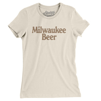 Milwaukee Beer Women's T-Shirt-Allegiant Goods Co. Vintage Sports Apparel