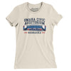 Omaha Civic Auditorium Women's T-Shirt-Natural-Allegiant Goods Co. Vintage Sports Apparel